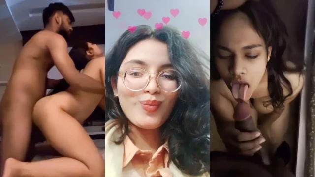 Desi girlfriend nude sex tape gets tight pussy wrecked hard