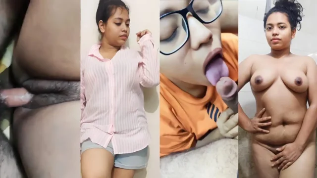 Horny Chubby Desi GF Sloppy Blowjob and Wet Pussy Hardcore Fucking