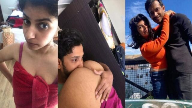 Horny Delhi Big Tanker Boobs MILF Wife Ass Licking Doggy Fuck with Lover