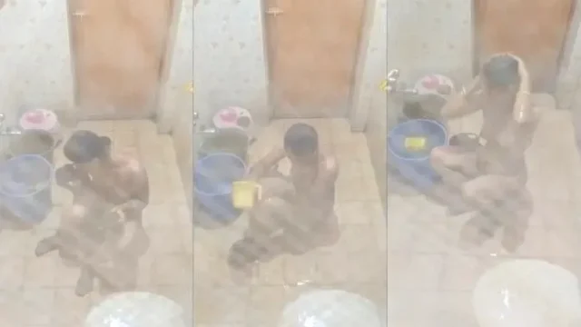Hidden Cam of Busty Desi Bhabhi Soaping Her Wet Pussy and Phat Ass in Bath
