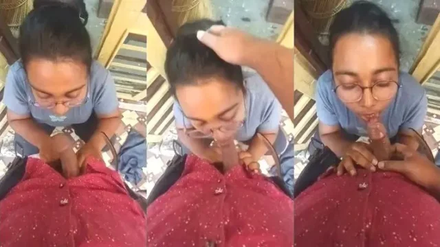 MMS of Bengali Girlfriend with Big Tits Giving a Pro Blowjob