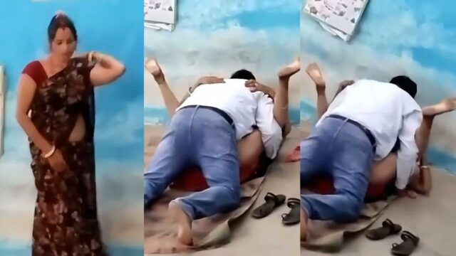MMS shows Busty Desi Aunty Teacher Fucked Rough by Headmaster