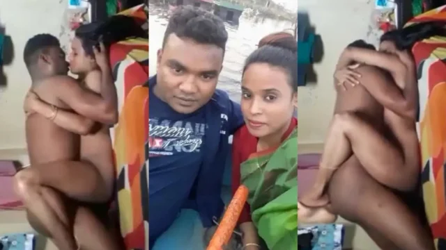 Desi Village Couple Full Nude Standing Fuck With Big Ass