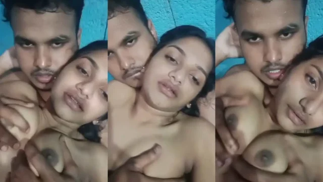 MMS of Horny Mallu GF Getting Her Wet Pussy Fingered and Big Boobs Squeezed